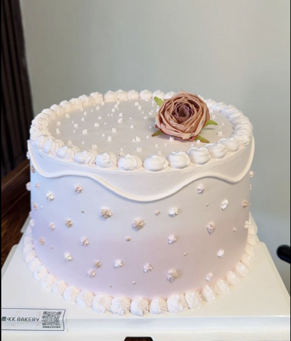 elegant custom cake