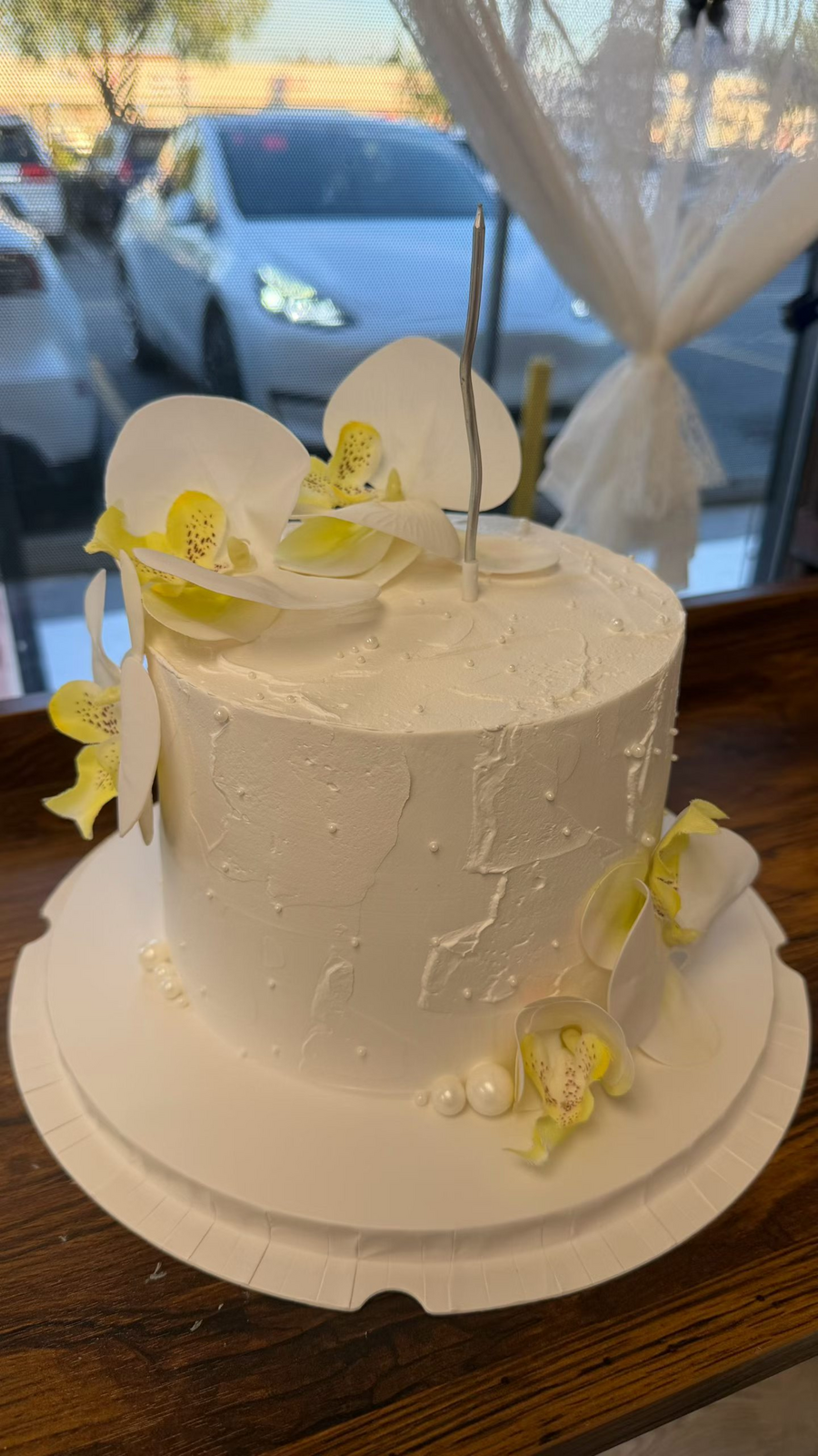 elegant custom cake