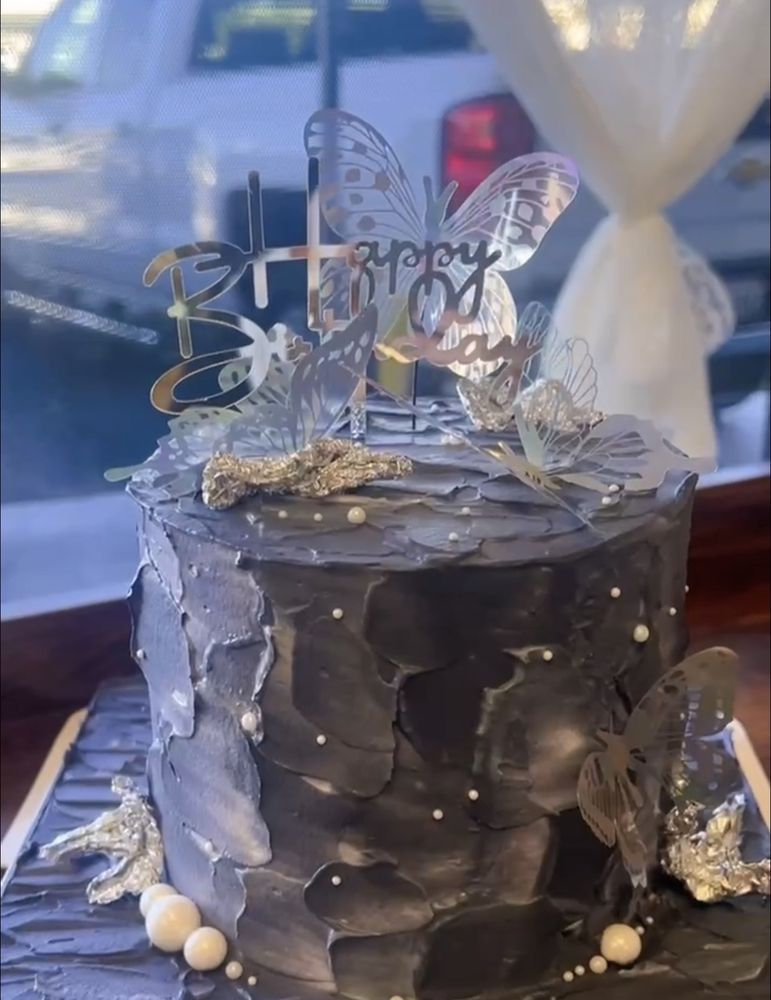 elegant custom cake