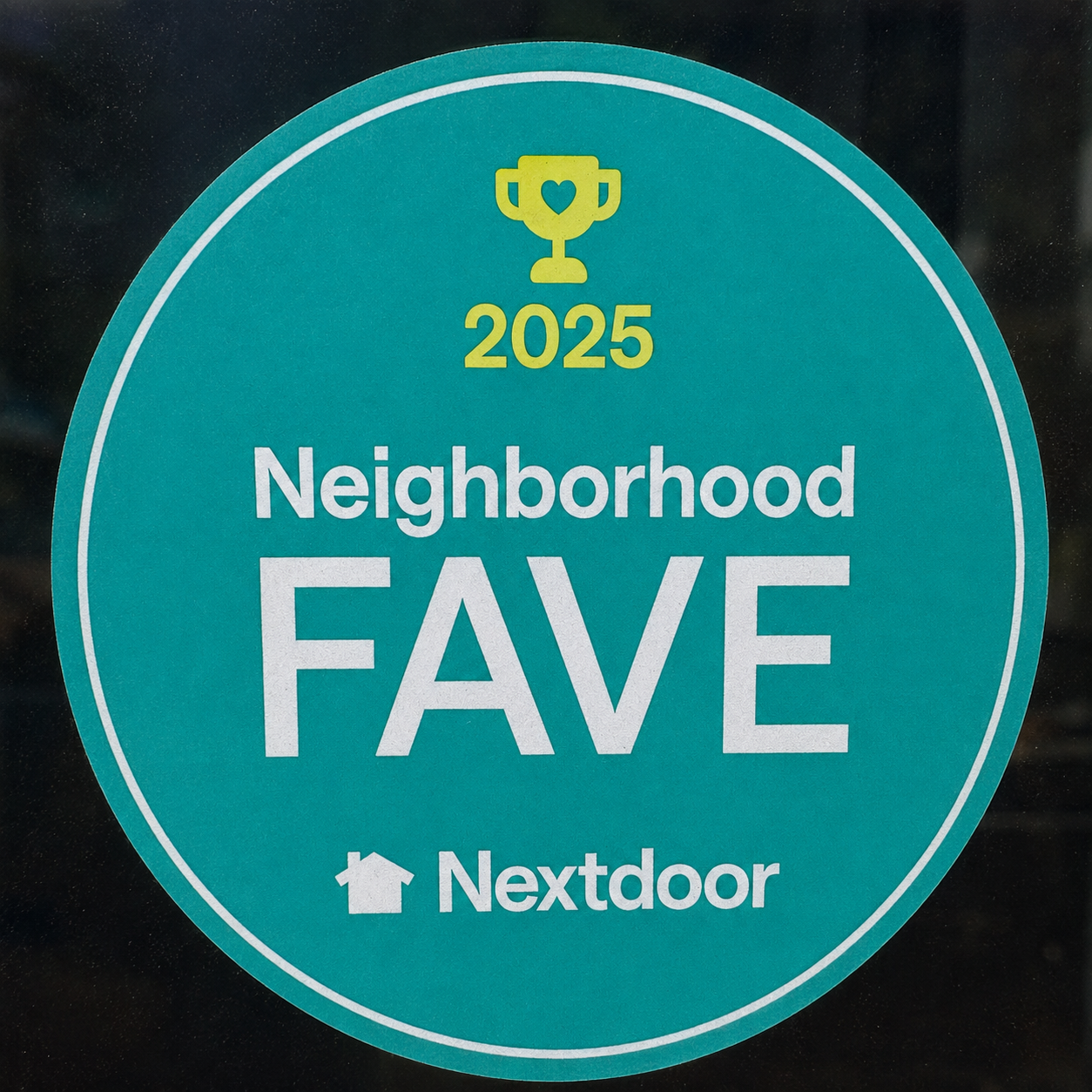 2025 Nextdoor Neighborhood Fave